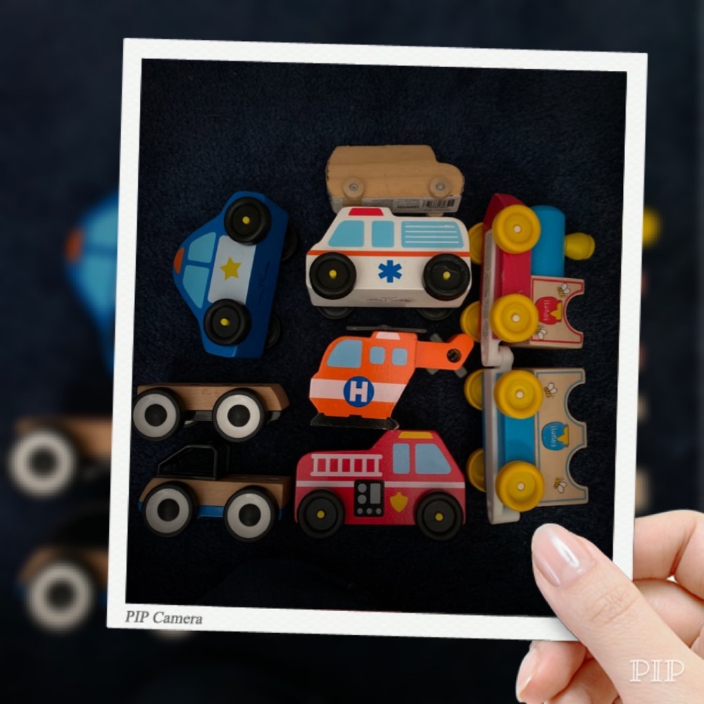Melissa & Doug Emergency Vehicle Set, train & more